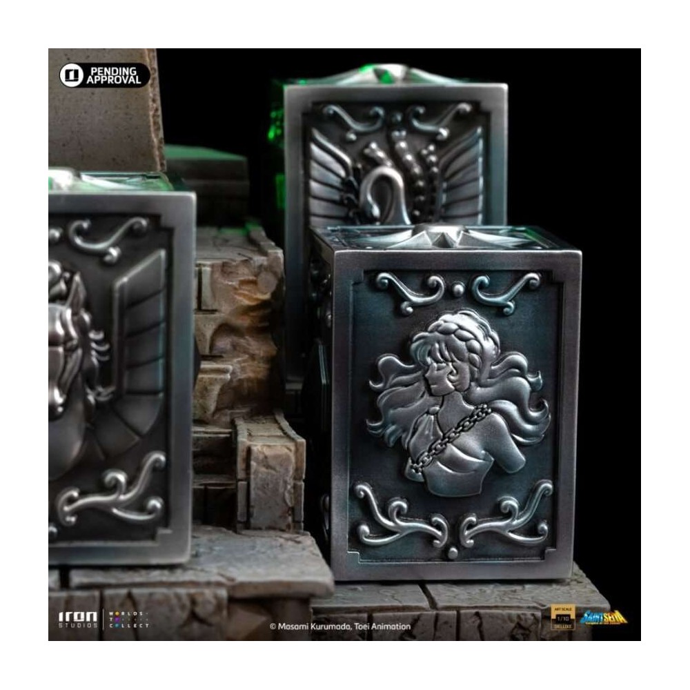 SAINT SEIYA SAORI KIDO LADY ISABEL ATHENA ART SCALE 1/10 STATUA FIGURE IRON STUDIOS