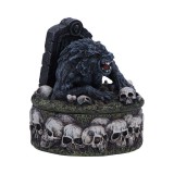 NEMESIS NOW TREASURES OF THE LYCAN DARK WEREWOLF BOX STATUE