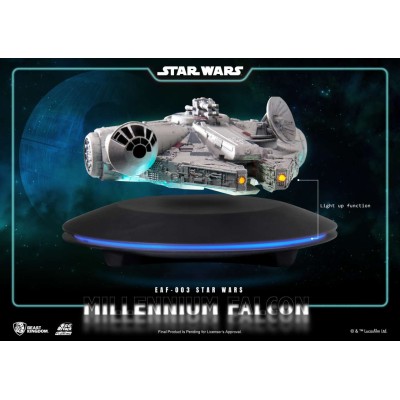 BEAST KINGDOM STAR WARS MILLENNIUM FALCON MAGNETIC FLOATING VERSION