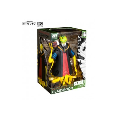 ASSASSINATION CLASSROOM KORO SENSEI YELLOW AND GREEN STRIPPED SFC STATUA FIGURE ABYSTYLE