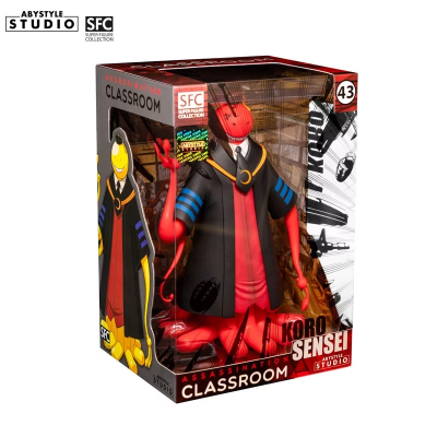 ABYSTYLE ASSASSINATION CLASSROOM KORO SENSEI RED VERSION SFC STATUE FIGURE