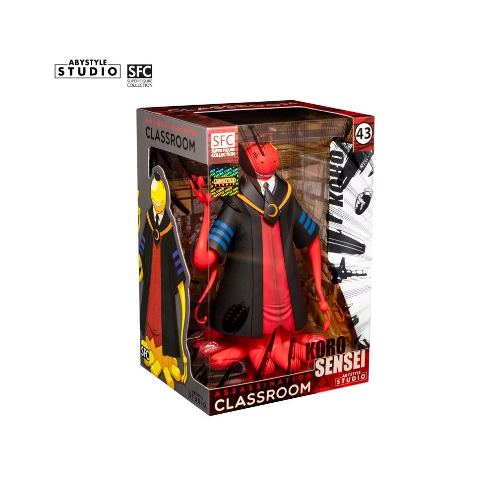 ABYSTYLE ASSASSINATION CLASSROOM KORO SENSEI RED VERSION SFC STATUE FIGURE