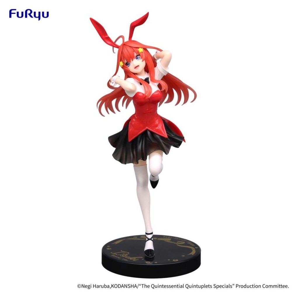 FURYU THE QUINTESSENTIAL QUINTUPLETS TRIO-TRY-IT ITSUKI NAKANO BUNNY VERSION STATUE FIGURE