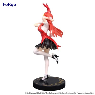 FURYU THE QUINTESSENTIAL QUINTUPLETS TRIO-TRY-IT ITSUKI NAKANO BUNNY VERSION STATUE FIGURE