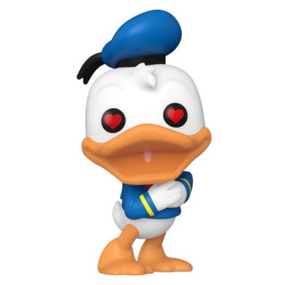 FUNKO FUNKO POP! DISNEY DONALD DUCK 90 DONALD DUCK WITH HEART EYES BOBBLE HEAD FIGURE