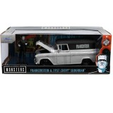 UNIVERSAL MONSTER FRANKENSTEIN 1957 CHEVY SUBURBAN DIE CAST 1/24 MODEL JADA TOYS