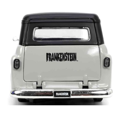 UNIVERSAL MONSTER FRANKENSTEIN 1957 CHEVY SUBURBAN DIE CAST 1/24 MODEL JADA TOYS