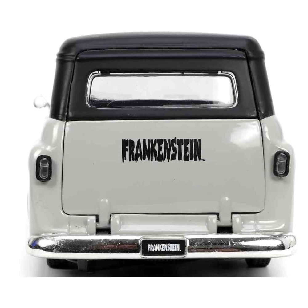 UNIVERSAL MONSTER FRANKENSTEIN 1957 CHEVY SUBURBAN DIE CAST 1/24 MODEL JADA TOYS