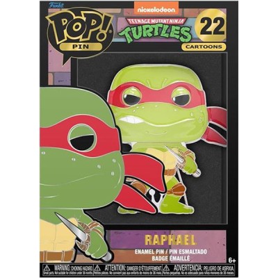 FUNKO POP! PIN TMNT RAFFAELLO SPILLA FIGURE FUNKO