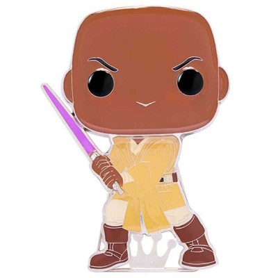 FUNKO POP! PIN STAR WARS MACE WINDU SPILLA FIGURE FUNKO