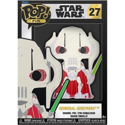 FUNKO FUNKO POP! PIN STAR WARS GENERAL GRIEVOUS PIN FIGURE