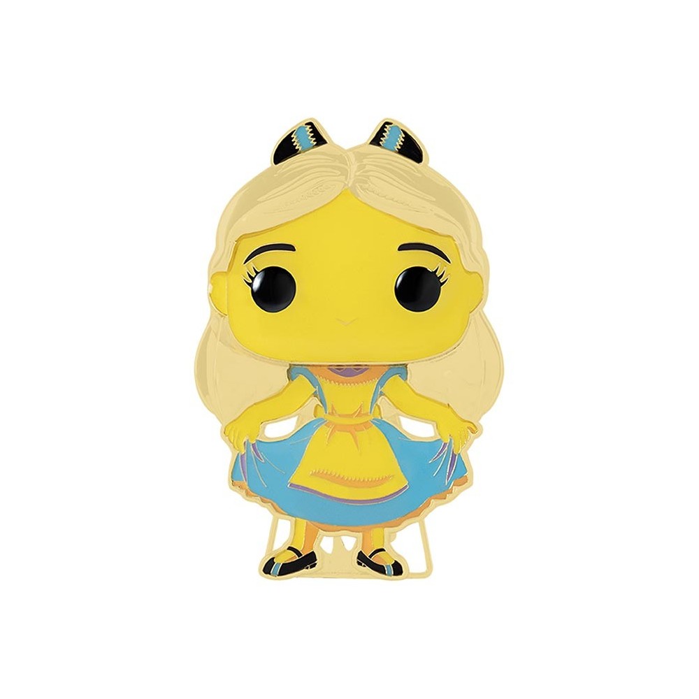 FUNKO POP! PIN DISNEY ALICE NEL PAESE DELLE MERAVIGLIE BLACKLIGHT GLOWS IN THE DARK SPILLA FIGURE FUNKO