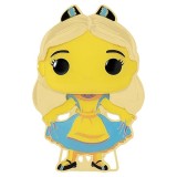 FUNKO POP! PIN DISNEY ALICE NEL PAESE DELLE MERAVIGLIE BLACKLIGHT GLOWS IN THE DARK SPILLA FIGURE FUNKO