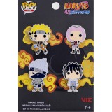 NARUTO SHIPPUDEN POP! PIN SET 4X SPILLE MINI FIGURE FUNKO