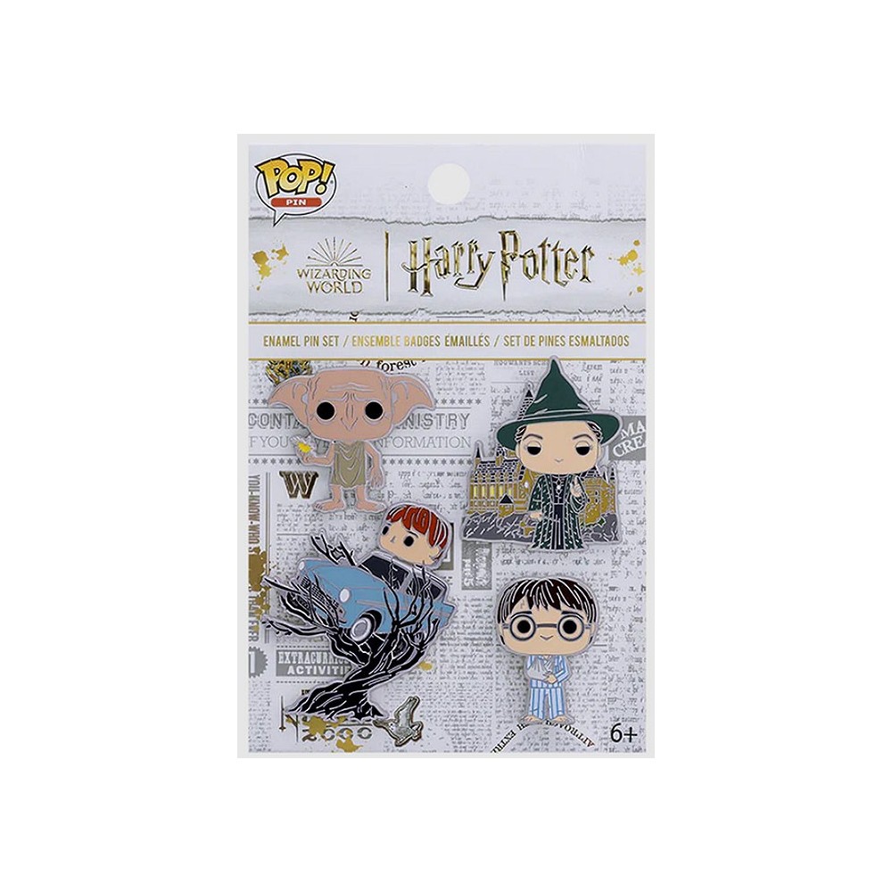FUNKO HARRY POTTER POP! PIN MINI FIGURE SET