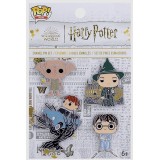 HARRY POTTER POP! PIN SET 4X SPILLE MINI FIGURE FUNKO