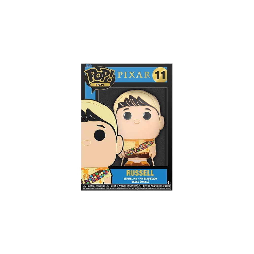 FUNKO POP! PIN PIXAR UP! RUSSEL SPILLA FIGURE FUNKO