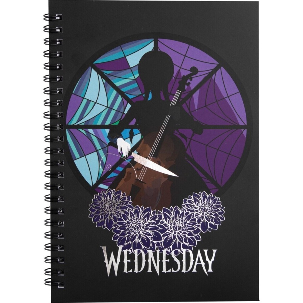 CINEREPLICAS WEDNESDAY WITH CELLO A5 NOTEBOOK