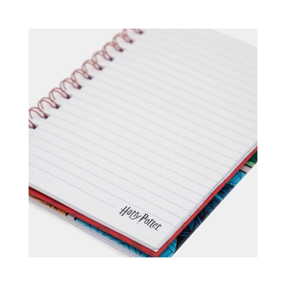 PYRAMID INTERNATIONAL HARRY POTTER HOGWARTS HOUSES A5 NOTEBOOK