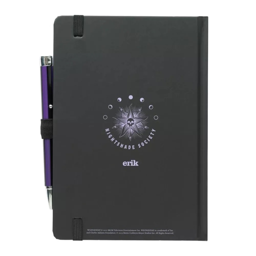 WEDNESDAY TACCUINO A5 E PENNA PROIETTORE GRUPO ERIK