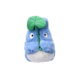 STUDIO GHIBLI MY NEIGHBOR TOTORO WITH LEAF BLUE 18CM PLUSH FIGURE