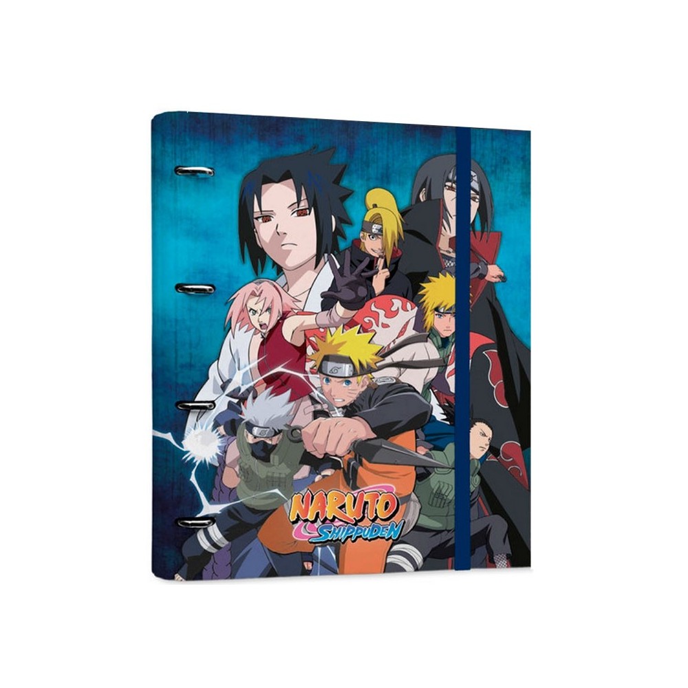 GRUPO ERIK NARUTO SHIPPUDEN RING BINDER PREMIUM SET