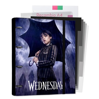 GRUPO ERIK WEDNESDAY RING BINDER PREMIUM SET
