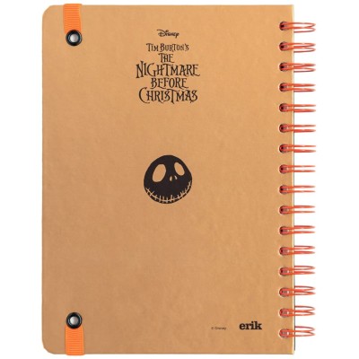 GRUPO ERIK THE NIGHTMARE BEFORE CHRISTMAS A5 NOTEBOOK