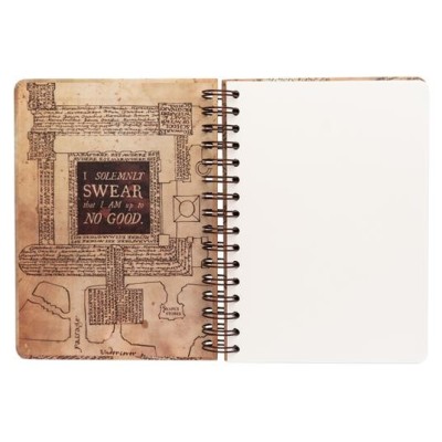 GRUPO ERIK HARRY POTTER MARAUDER'S MAP A5 NOTEBOOK