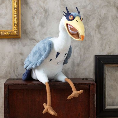 STUDIO GHIBLI THE BOY AND THE HERON GREY HERON PLUSH FIGURE