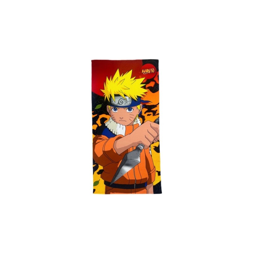 NARUTO SHIPPUDEN UZUMAKI NARUTO TELO DA MARE MICROFIBRA 140X70CM LYO