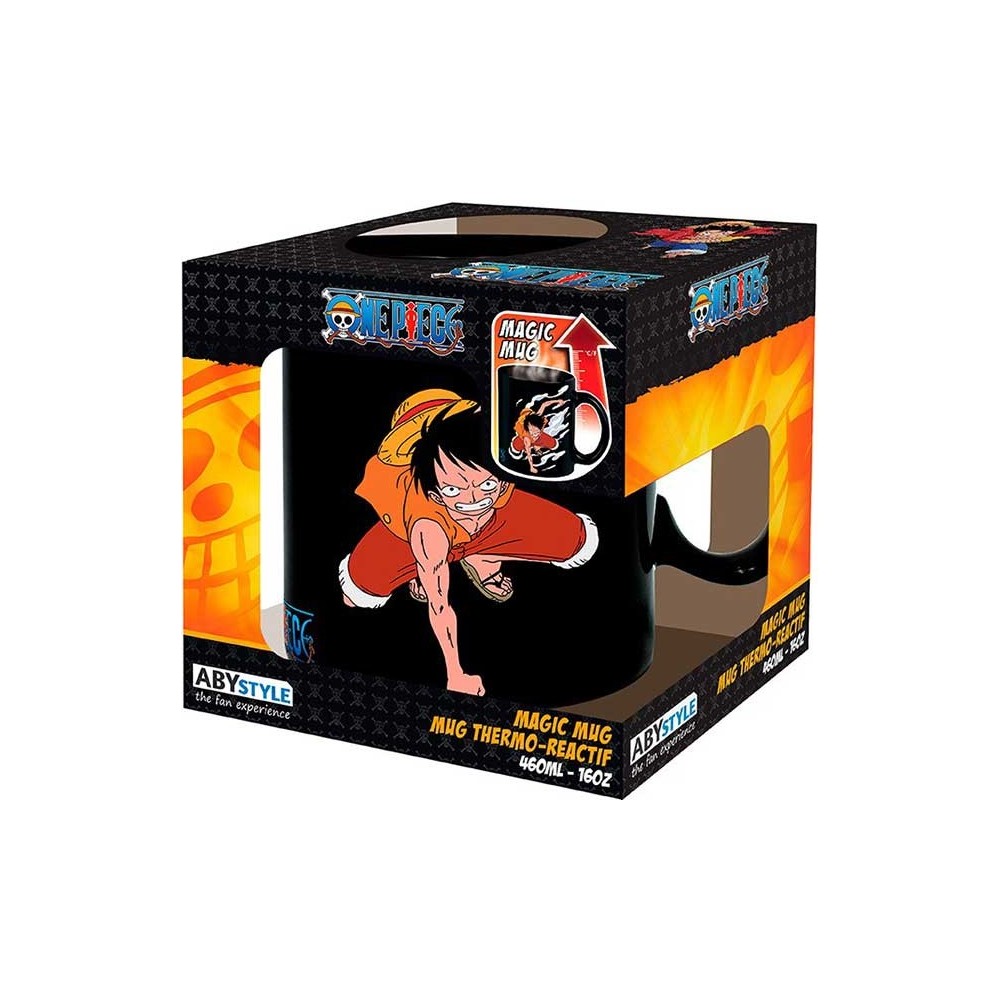 ONE PIECE LUFFY E ACE TAZZA CAMBIACOLORE ABYSTYLE