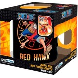 ABYSTYLE ONE PIECE LUFFY AND SABO HEAT CHANGE MUG