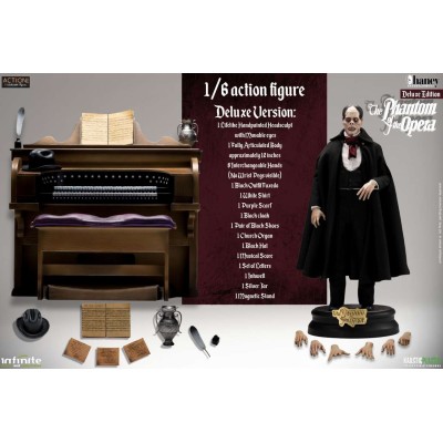 LON CHANEY AS THE PHANTOM OF THE OPERA DELUXE EDITION ACTION FIGURE INFINITE STATUE
