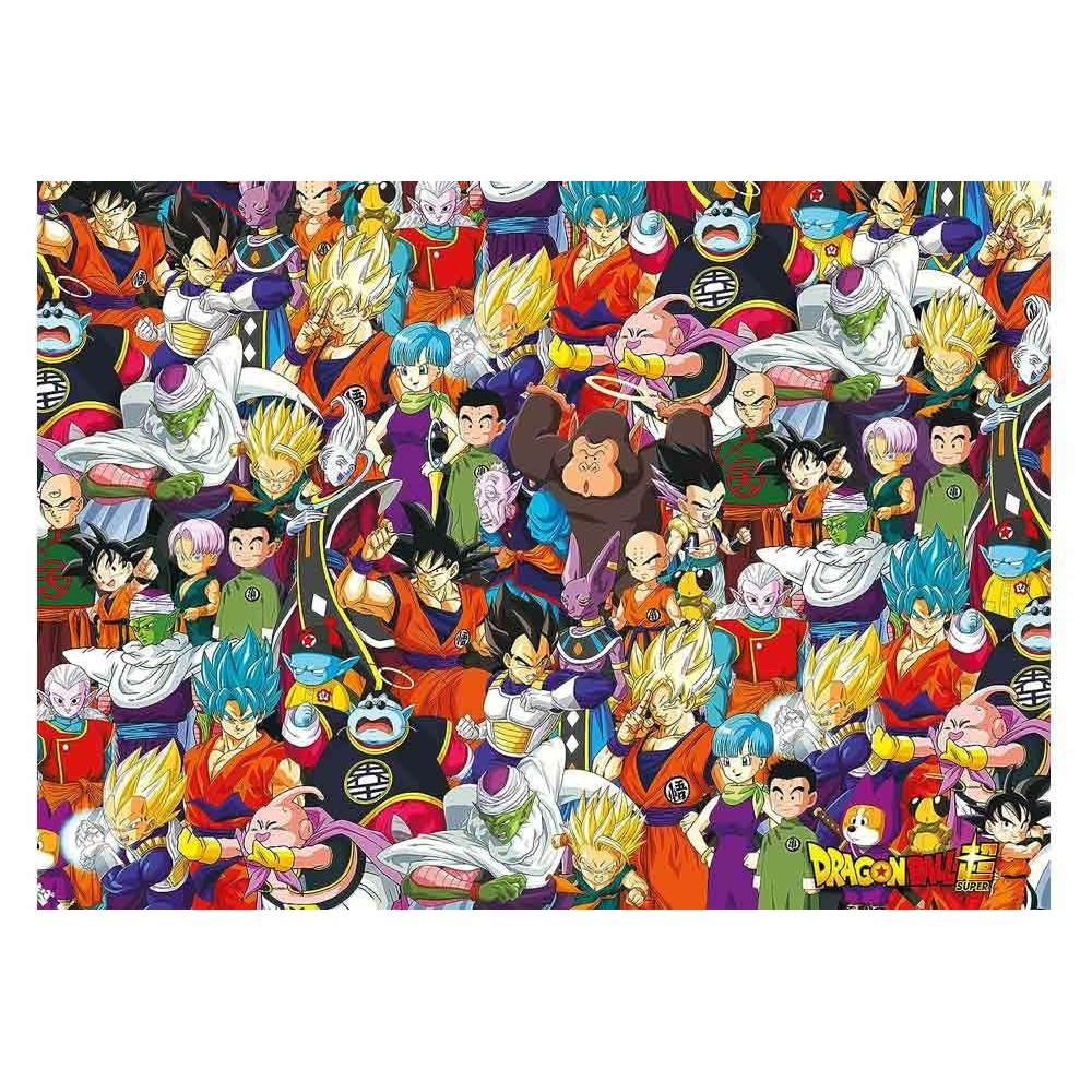 DRAGON BALL SUPER THE CAST 1000 PEZZI PUZZLE CLEMENTONI
