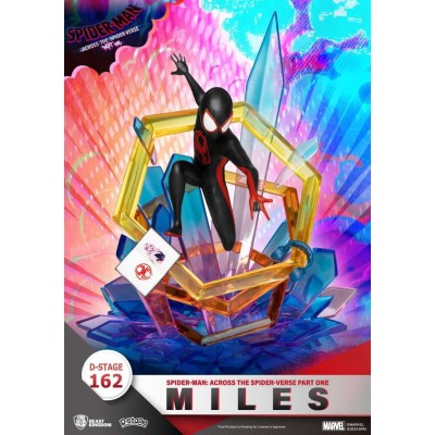 BEAST KINGDOM D-STAGE SPIDER-MAN ACROSS THE SPIDER-VERSE MILES STATUE FIGURE