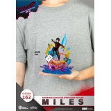 D-STAGE SPIDER-MAN ACROSS THE SPIDER-VERSE MILES STATUA FIGURE DIORAMA BEAST KINGDOM