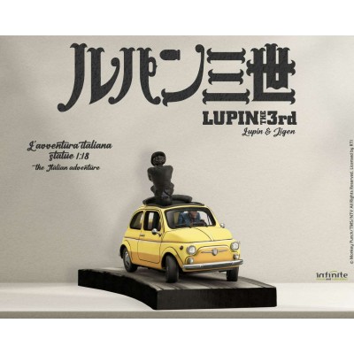 LUPIN THE THIRD L'AVVENTURA ITALIANA STATUA 1/18 DIORAMA INFINITE STATUE