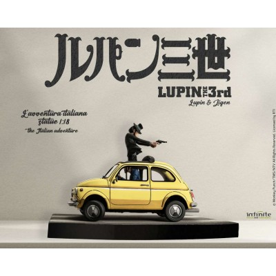 LUPIN THE THIRD L'AVVENTURA ITALIANA STATUA 1/18 DIORAMA INFINITE STATUE