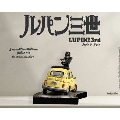 INFINITE STATUE LUPIN THE THIRD THE ITALIAN ADVENTURE STATUE 1/18 DIORAMA
