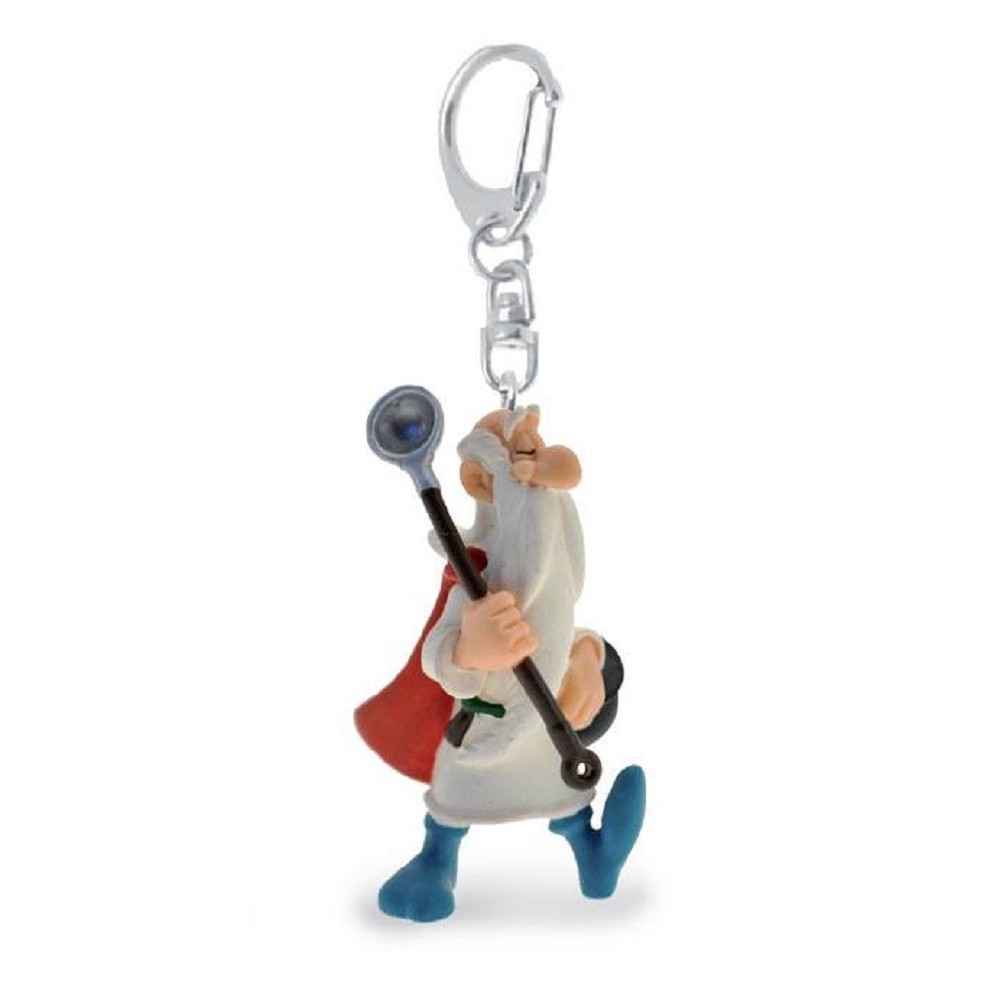 PLASTOY ASTERIX - PANORAMIX KEYRING PORTACHIAVI PVC FIGURE