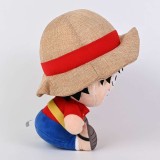 SAKAMI MERCHANDISE ONE PIECE MONKEY D. LUFFY NEW WORLD 45CM PLUSH