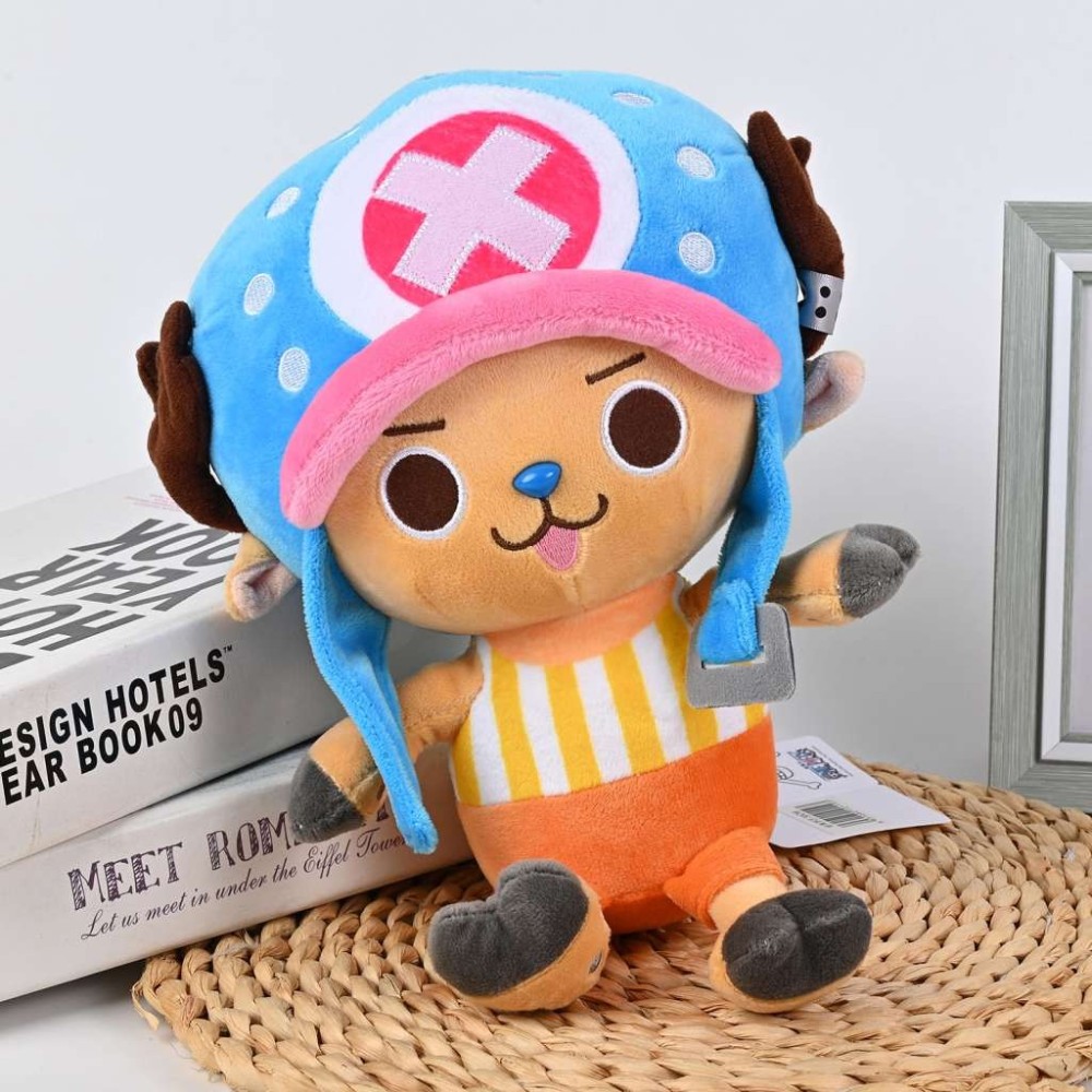 ONE PIECE TONY TONY CHOPPER NEW WORLD 45CM PELUCHE FIGURE SAKAMI MERCHANDISE