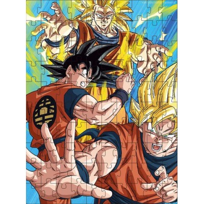SD TOYS DRAGON BALL Z GOKU SUPER SAIYAN 100 PIECES PUZZLE JIGSAW