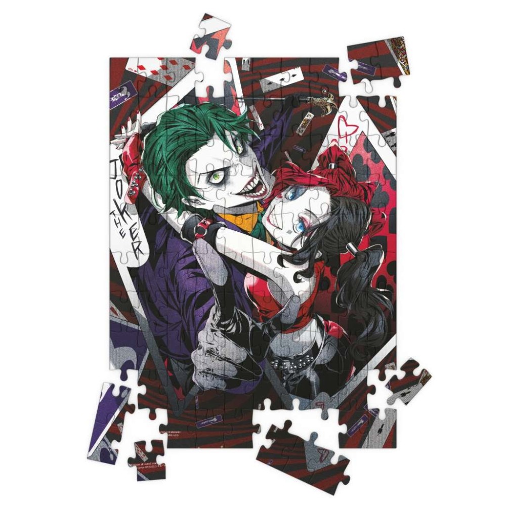SD TOYS JOKER & HARLEY QUINN MANGA 100 PIECES PUZZLE JIGSAW