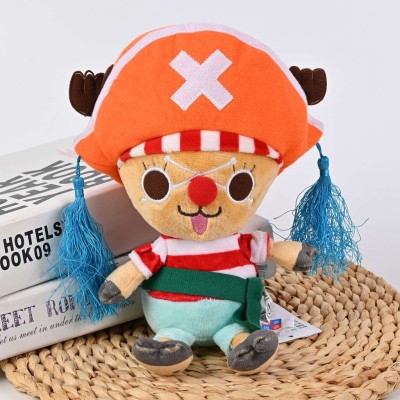 SAKAMI MERCHANDISE ONE PIECE TONY TONY CHOPPER X BUGGY 25CM PLUSH