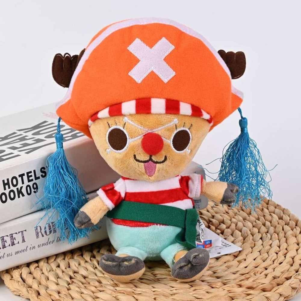 SAKAMI MERCHANDISE ONE PIECE TONY TONY CHOPPER X BUGGY 25CM PLUSH