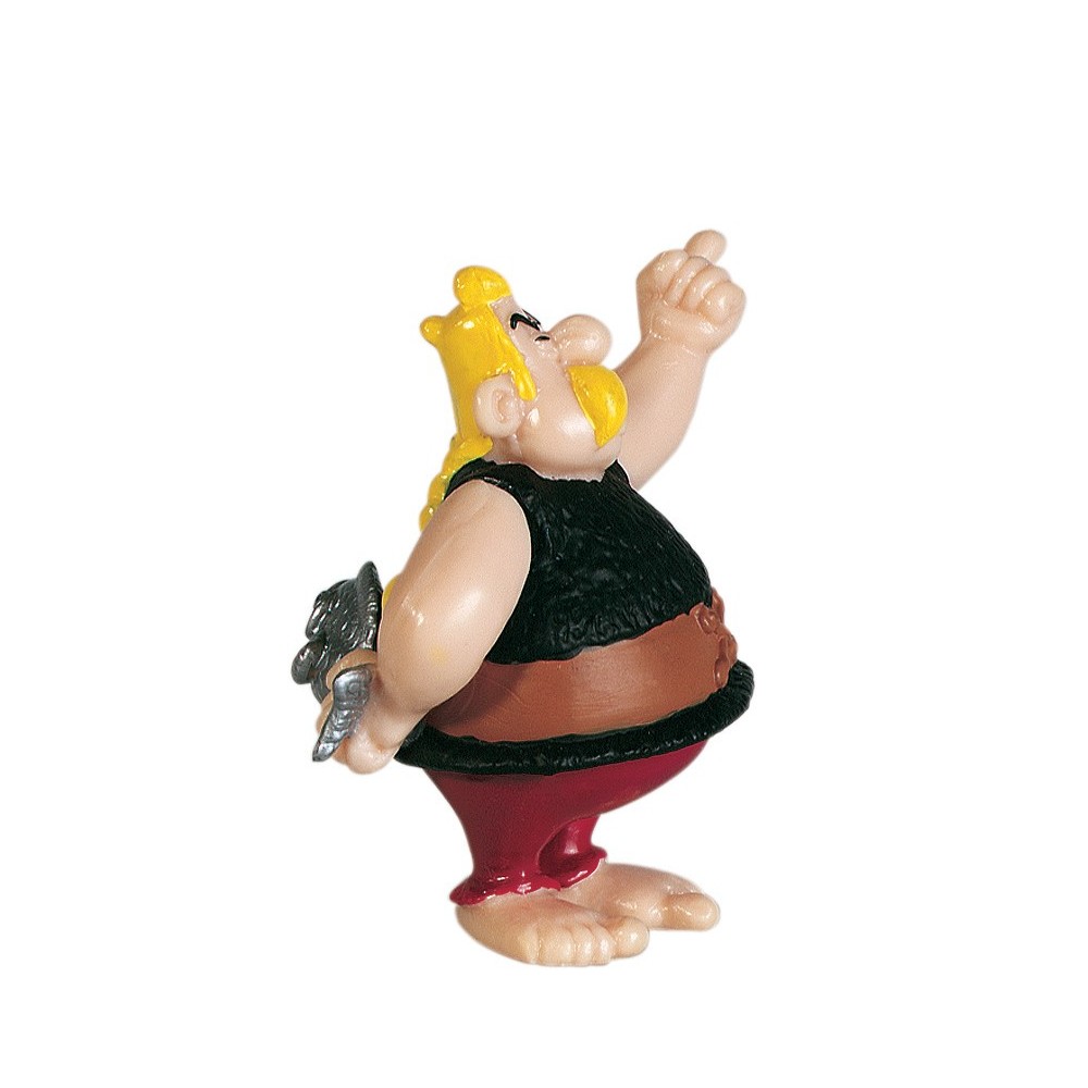 ASTERIX - UNHYGIENIX THE FISHMONGER PVC FIGURE MINI STATUE PLASTOY