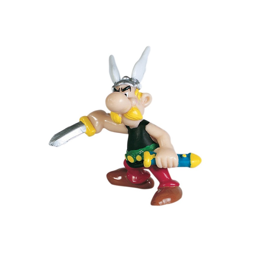 PLASTOY ASTERIX - ASTERIX WITH SWORD PVC FIGURE MINI STATUE