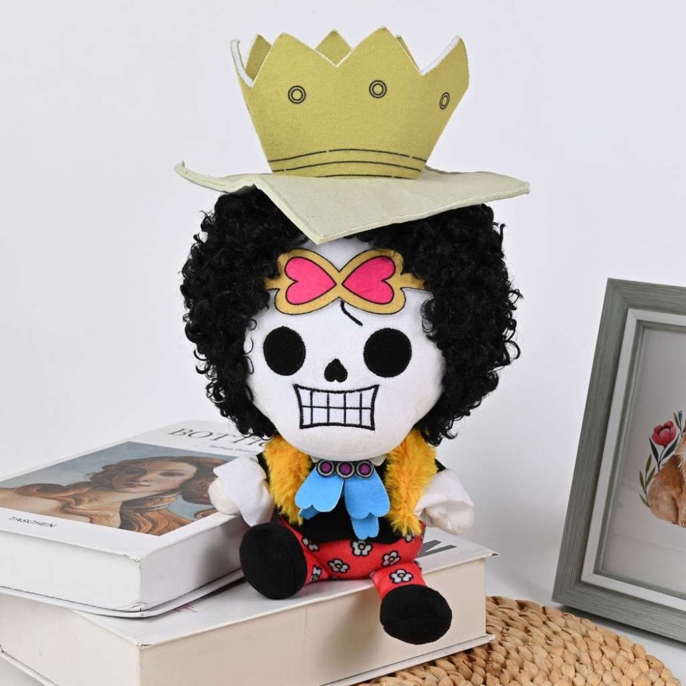 ONE PIECE BROOK 25CM PELUCHE FIGURE SAKAMI MERCHANDISE